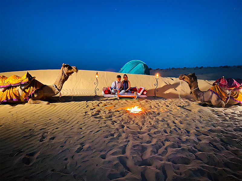 Osian Desert Camp Tent Jodhpur | Overnight Desert Camping Rajasthan