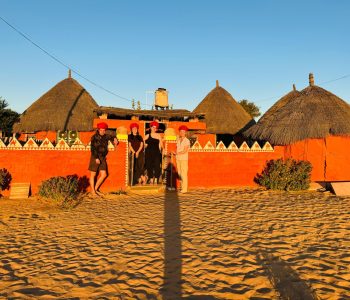 Authentic village life experience near Osian Desert Safari Jodhpur Rajasthan
