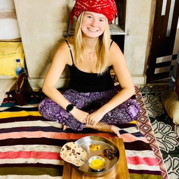 Authentic Rajasthan cuisine served in village