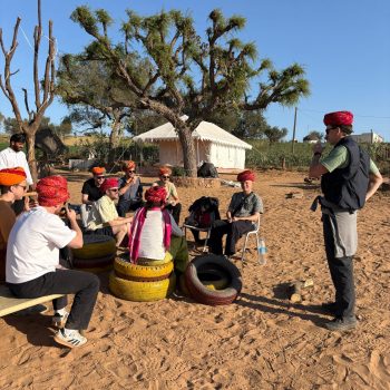 Authentic rural Rajasthan village experience